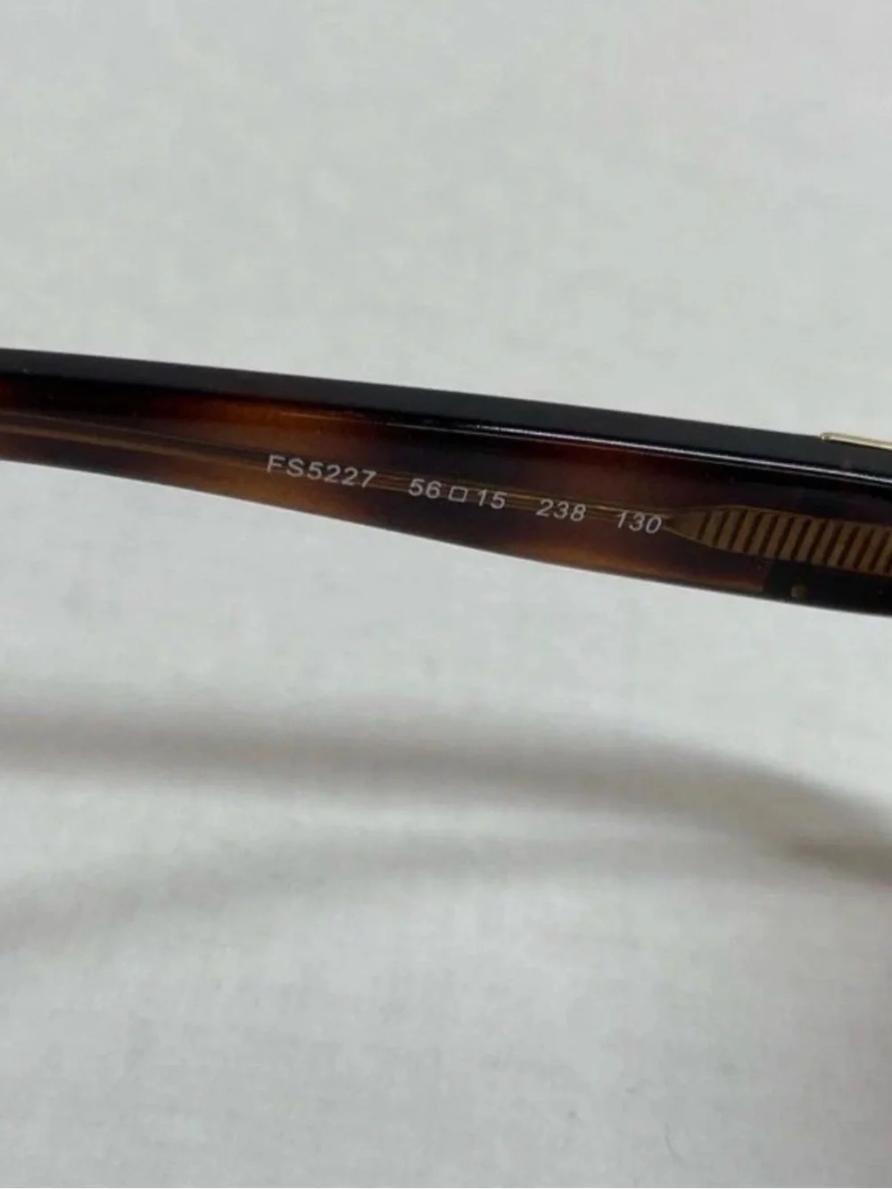 Authentic Fendi Brown Tortoise Oversized Sunglasses FS5227